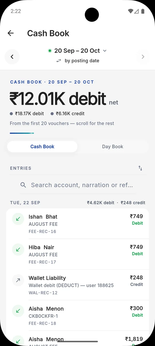 Transport routes with stops